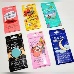 Onyx Bathhouse Bubble Bath Powder - Scented/color bubbles